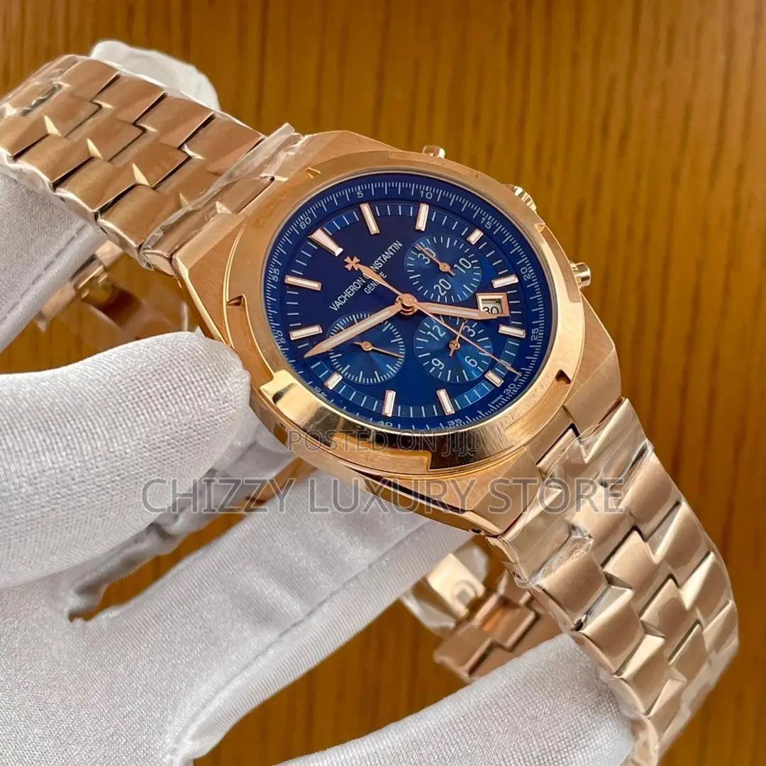 Vacheron Constantin Quality Luxury Men Chain Strap Wristwatch