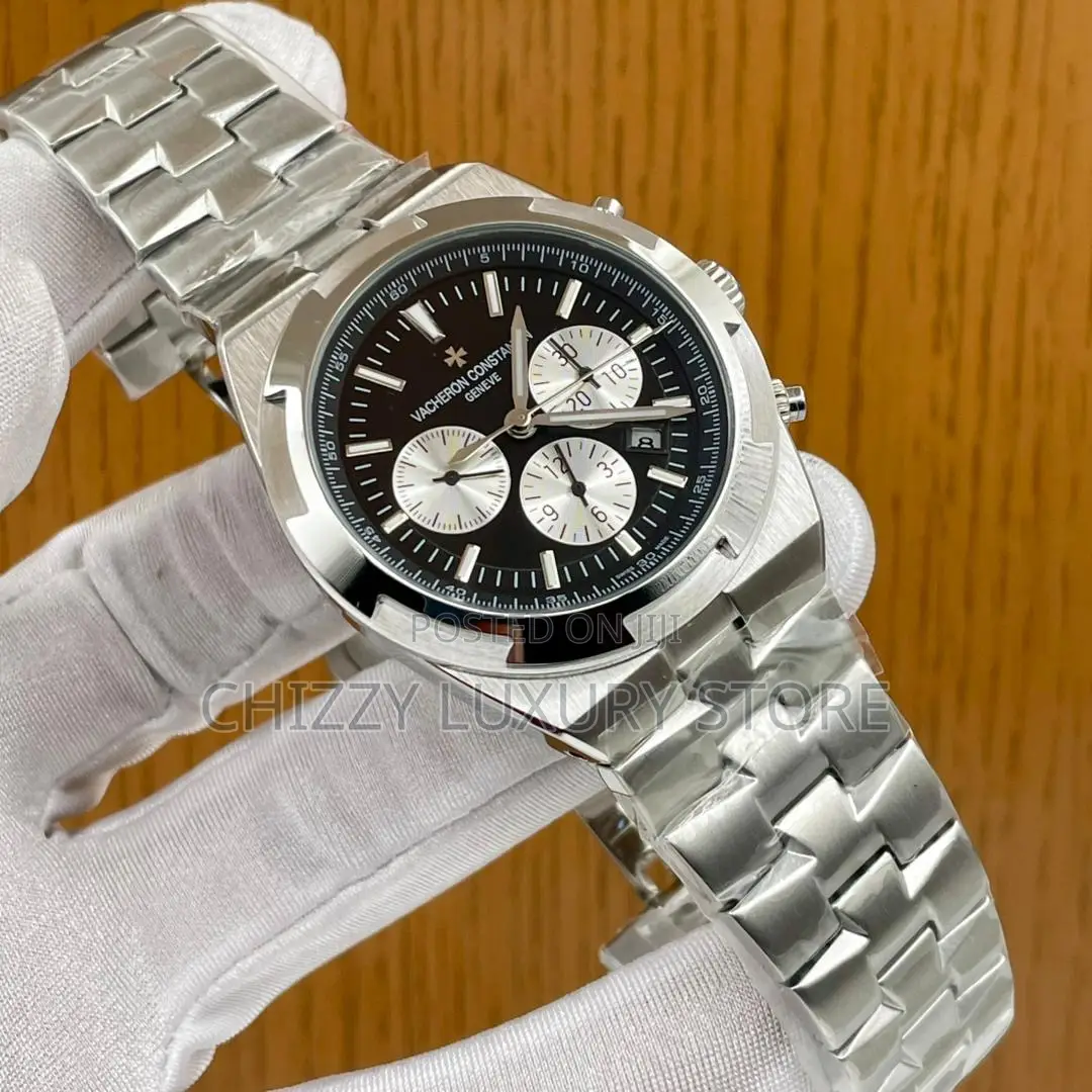 Vacheron Constantin Quality Luxury Men Chain Strap Wristwatch