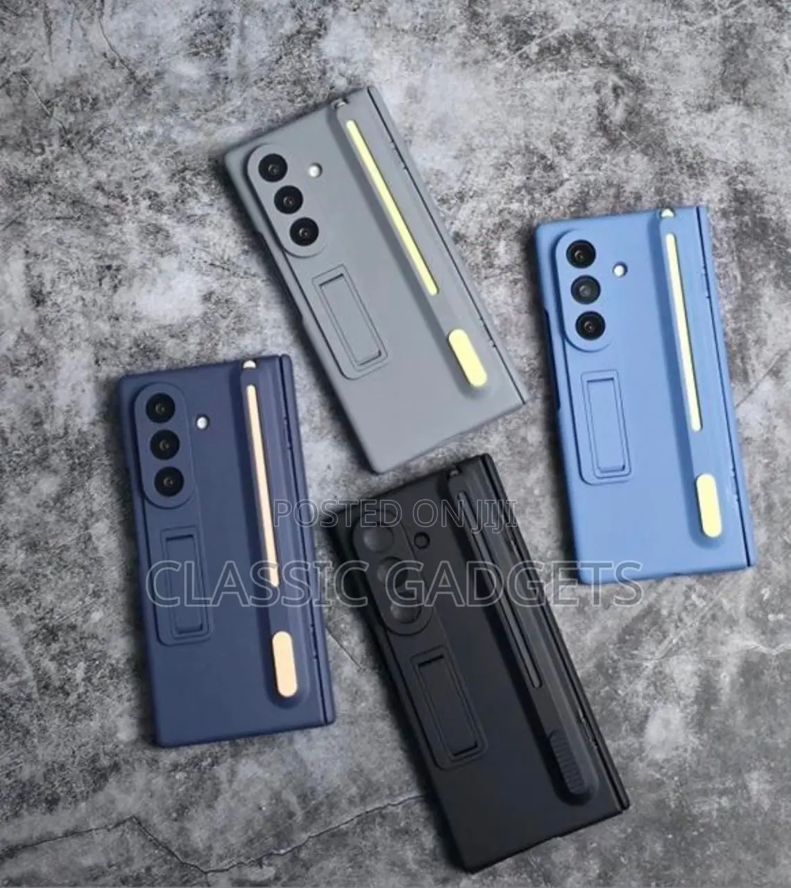 Shockproof Case With Pushup S Pen Holder and Glass for Galaxy Z Fold 7