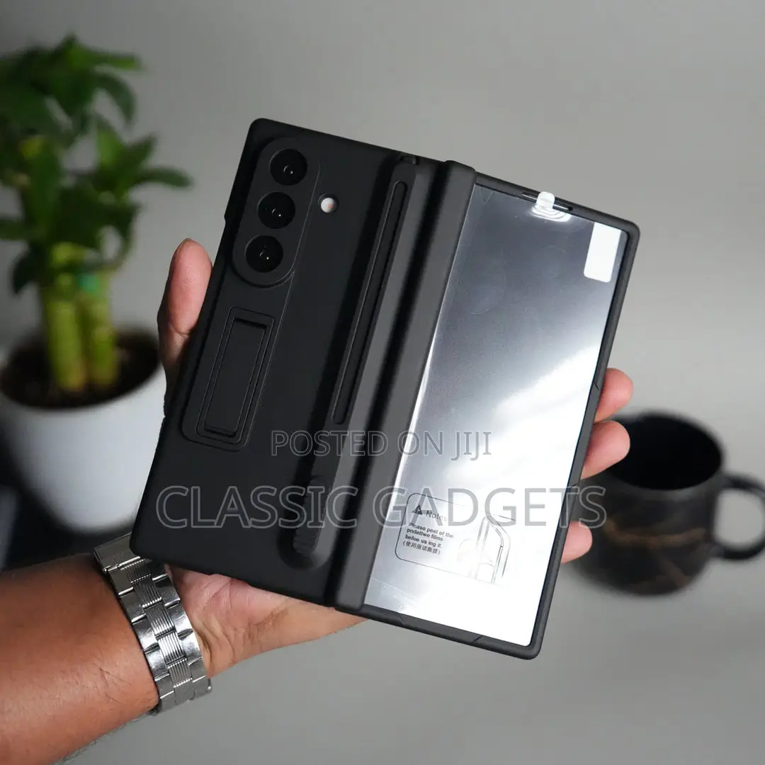 Shockproof Case With Pushup S Pen Holder and Glass for Galaxy Z Fold 7