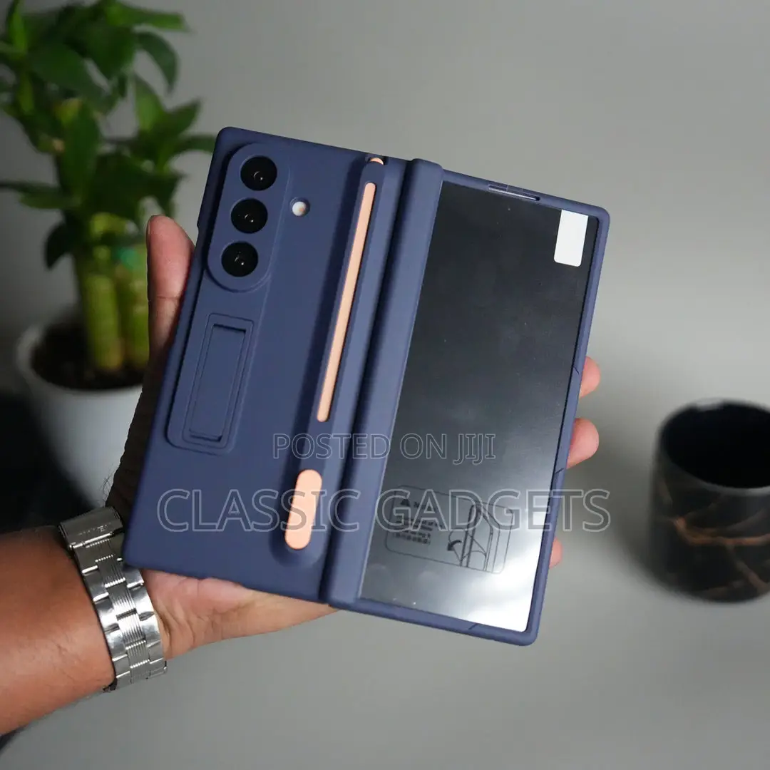 Shockproof Case With Pushup S Pen Holder and Glass for Galaxy Z Fold 7