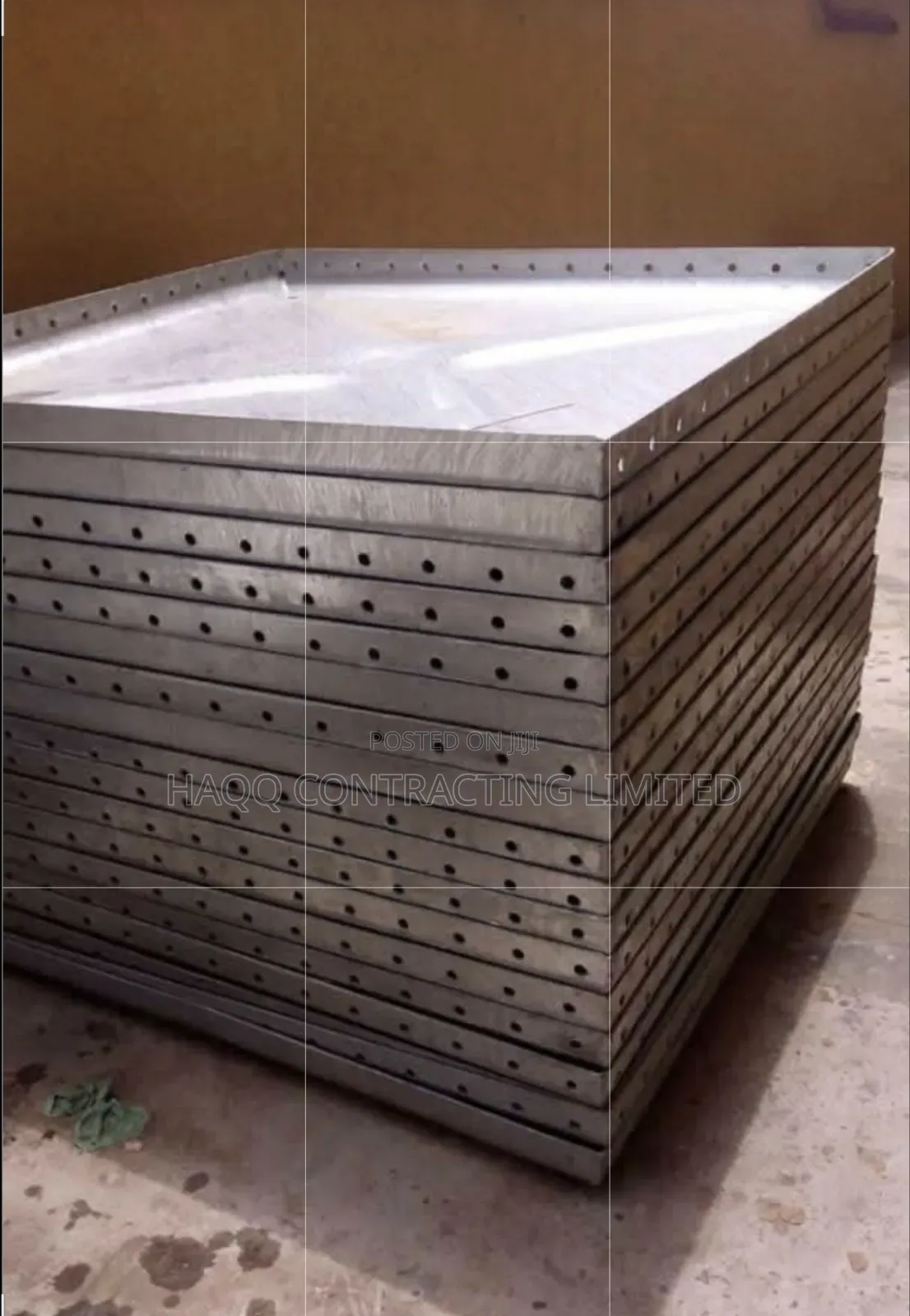 Industrial Water Storage Tank, Pressed Steel Galvanized
