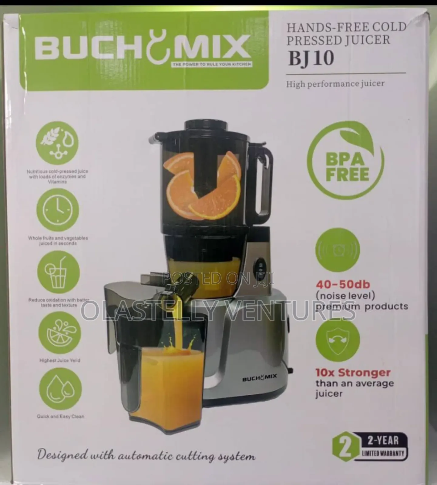 Buchy Mix Slow Juicer Bj 10