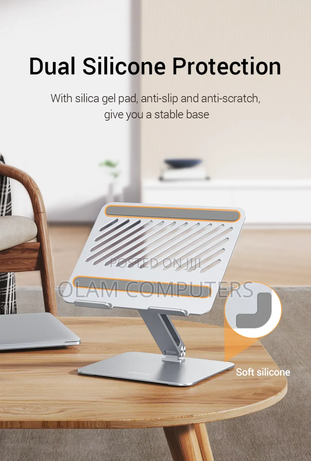 Ugreen Foldable Desktop Table Stand (Black)