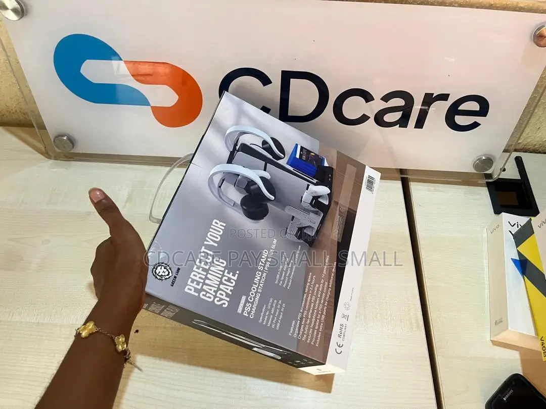 Pay Small Small Green Lion Ps5 Cooling Stand On Cdcare.App