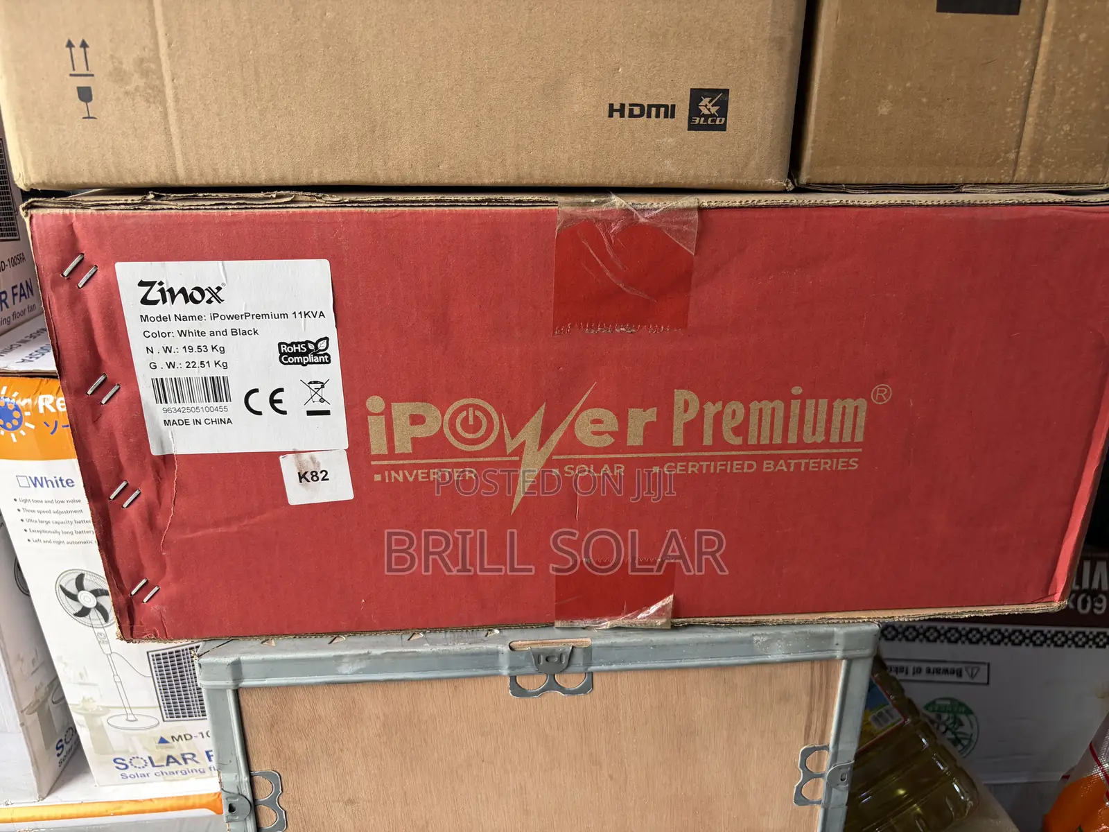 11kva-48v Ipower Pure Sine Wave Hybrid Inverter