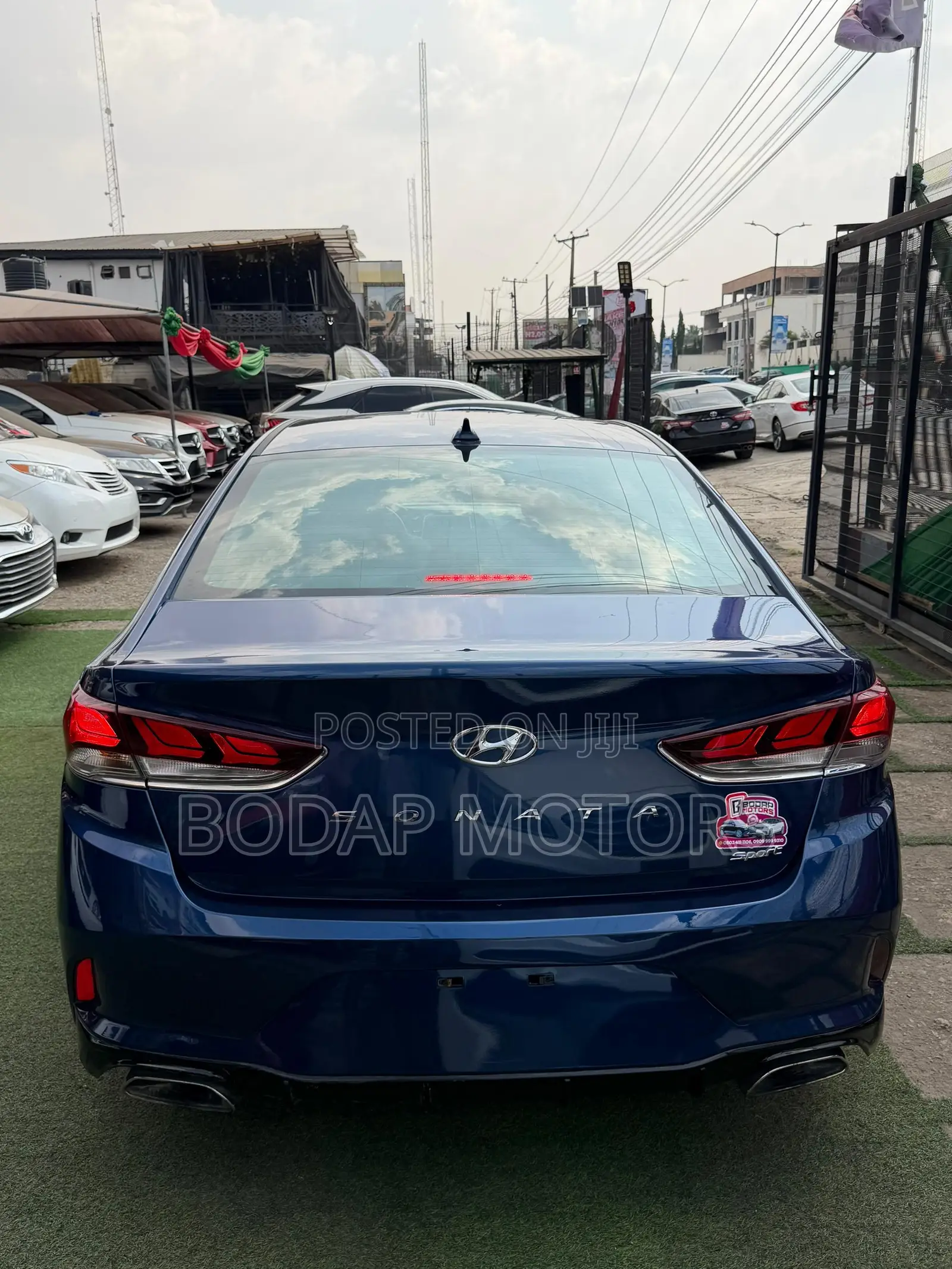 Hyundai Sonata Sport 2018 Blue
