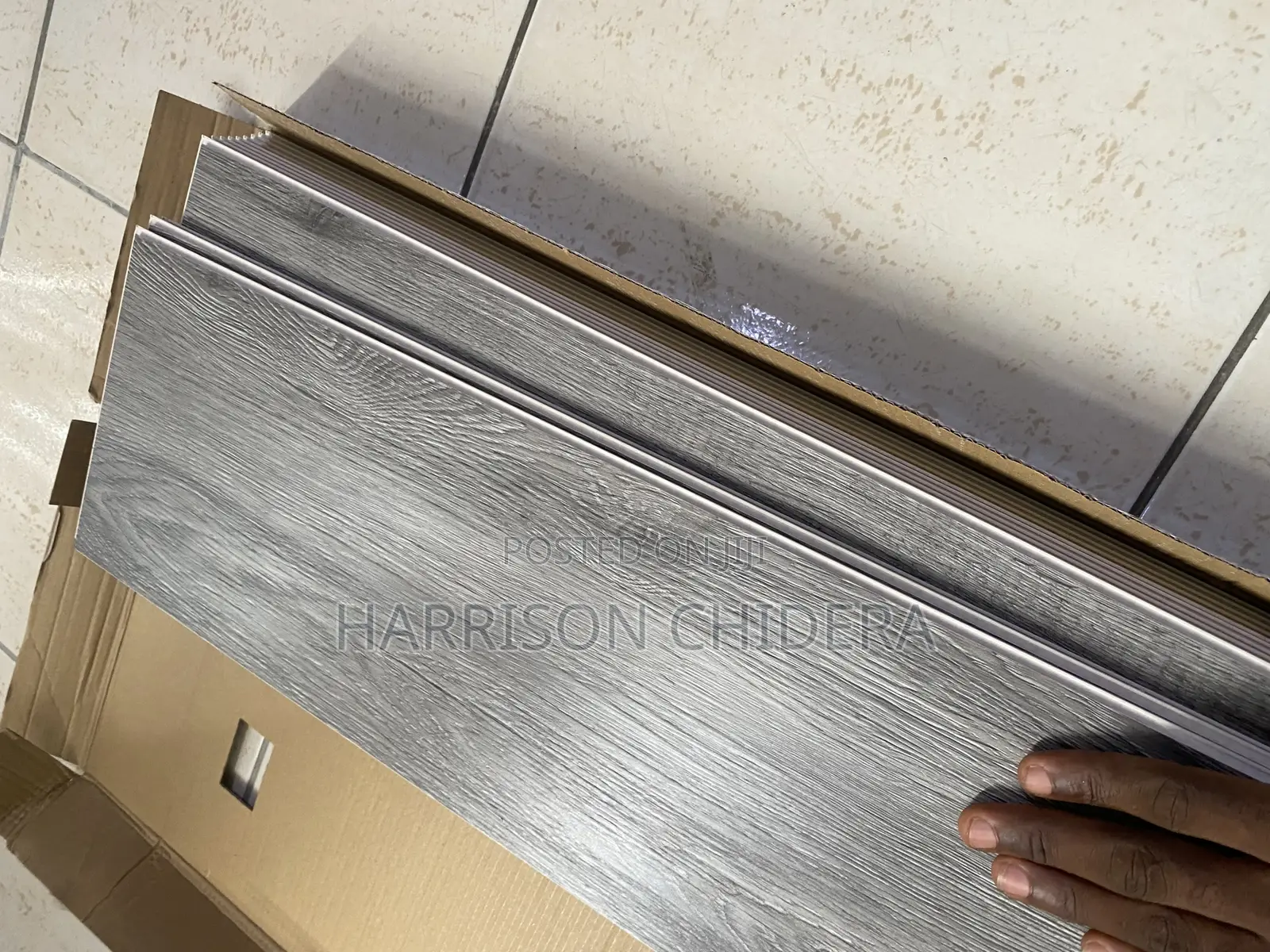 Gray Germany Made Wooden Floor