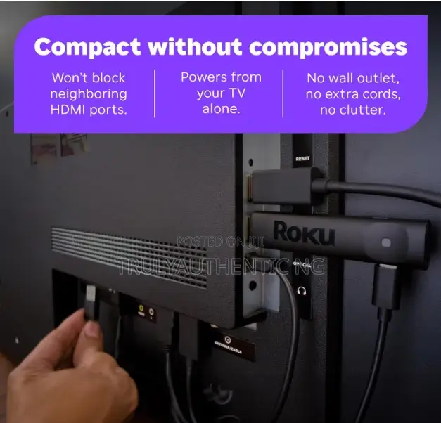Roku Streaming Stick Plus - HDR With Voice Remote