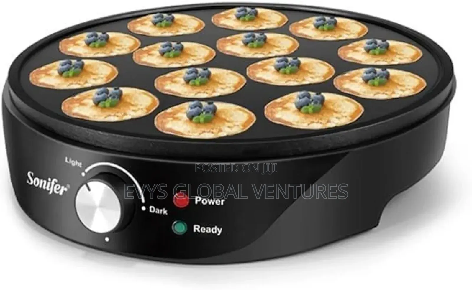 Sonifer Pancake Maker 14 Heating Holes-Sf-6071