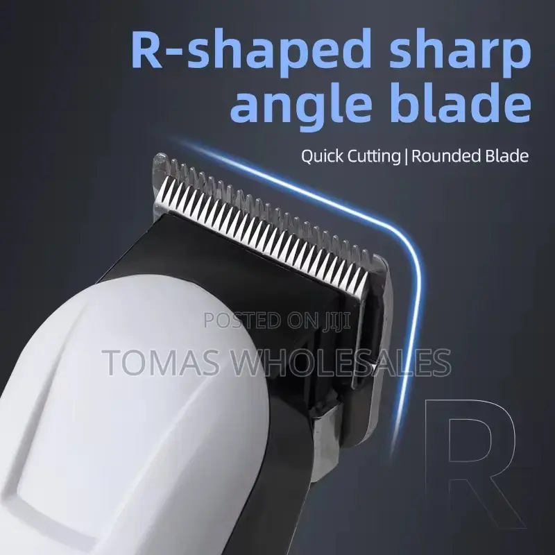 Rechargeable Wireless Hair Clipper : Hair Trimmer With Comb Guards