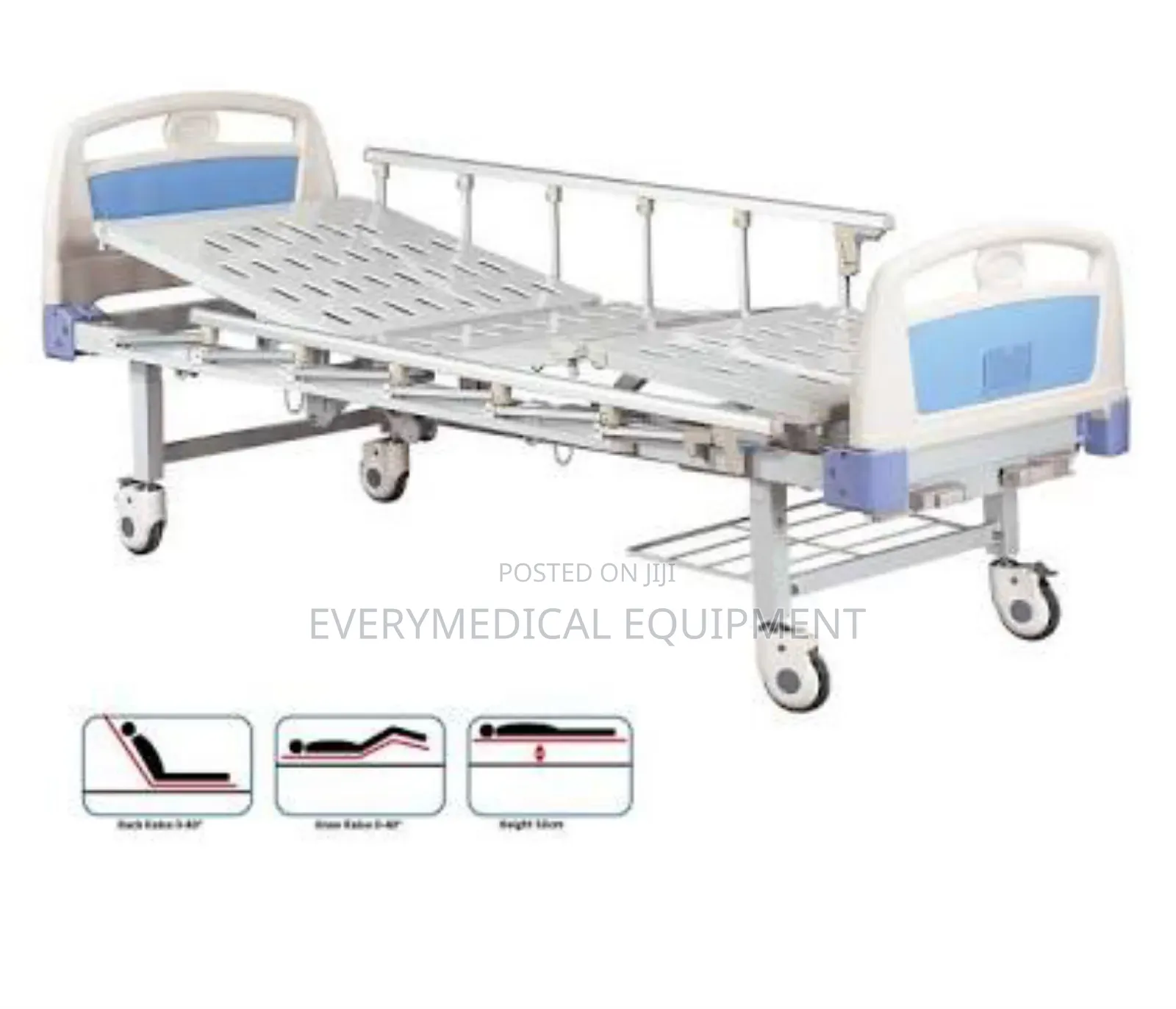2 Crank Hospital Bed