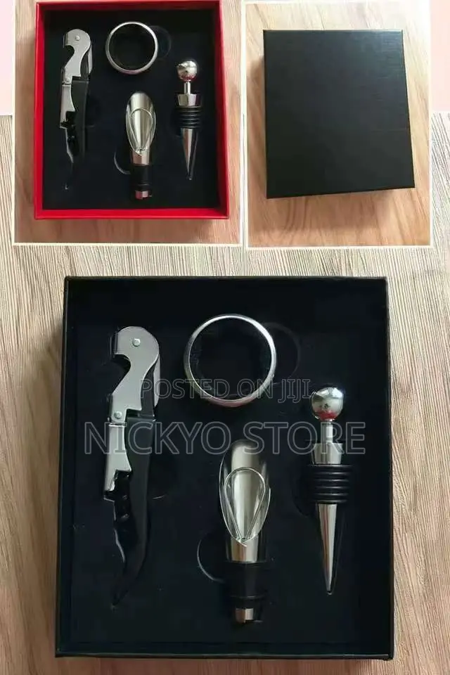 Premium Wine Opener Gift Set (4-in-1 Luxury Box Set)