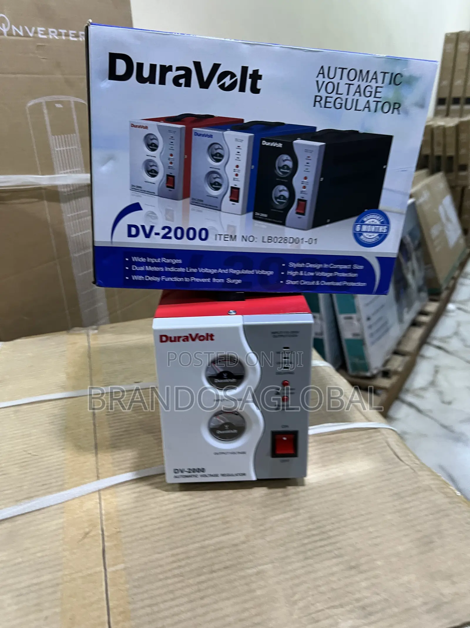 Duravolt 2000w Voltage Stabilizer for Generator and PHCN Power