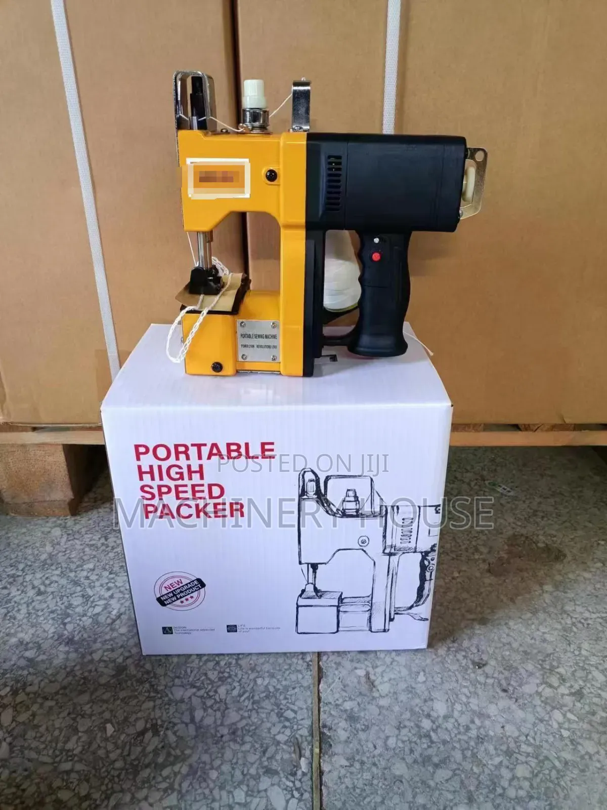 Bag Closer Machine Rechargeable Battery Bags Sewing Machine