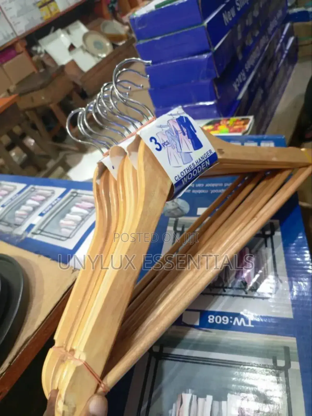 10pcs Wooden Clothes Hanger