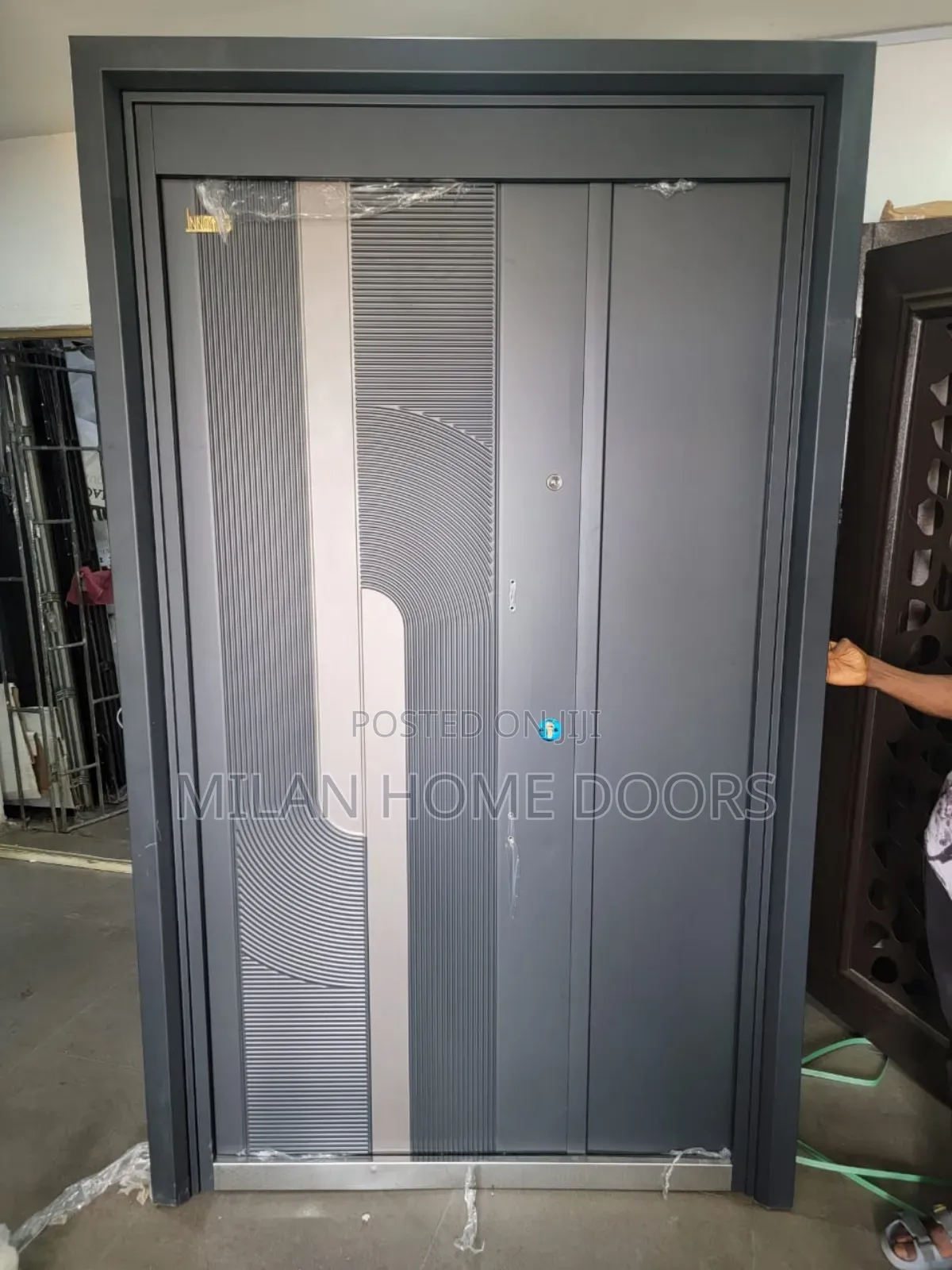 4ft Luxury Copper Fireproof Security Door