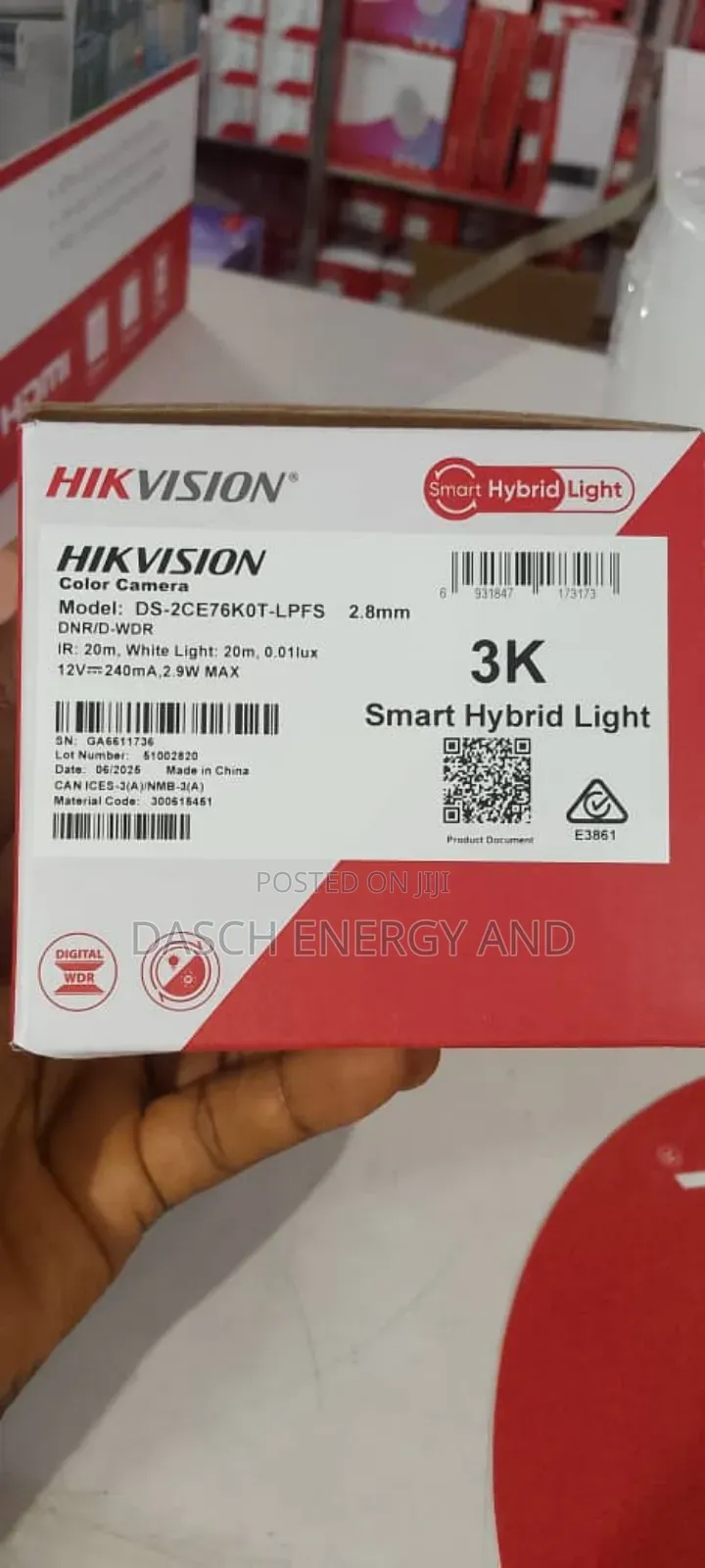 Smart Hybrid Light Audio Indoor Fixed Turret Camerads-2ce76k0t-LPFS
