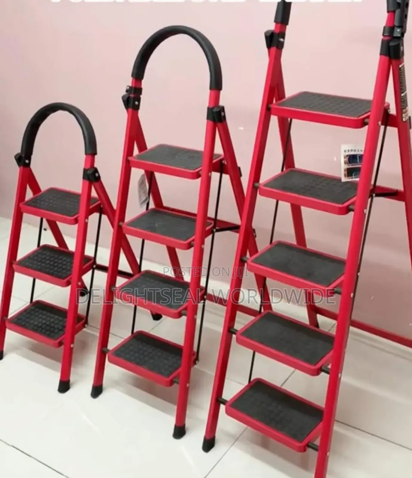 3 Step, 4 Step, 5 Steps 6 Steps Ladder