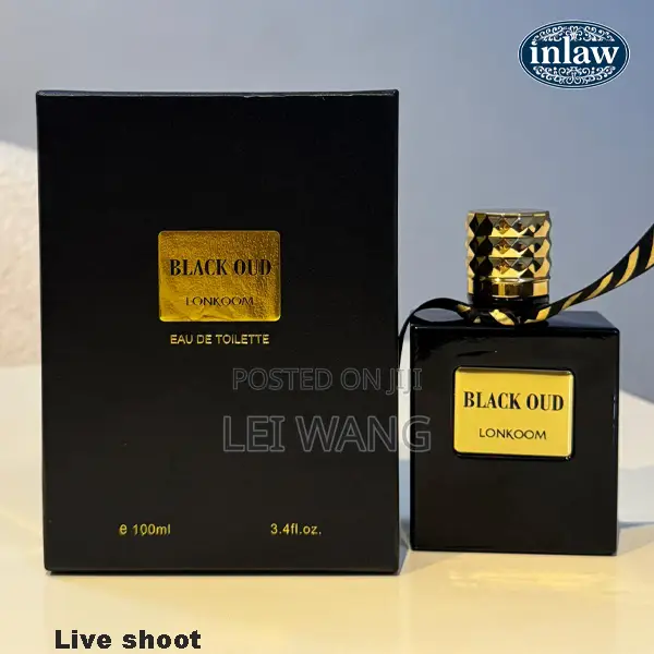 Lonkoom Black Oud Eau De Toilette Dior Sauvage Men Perfume 100ml
