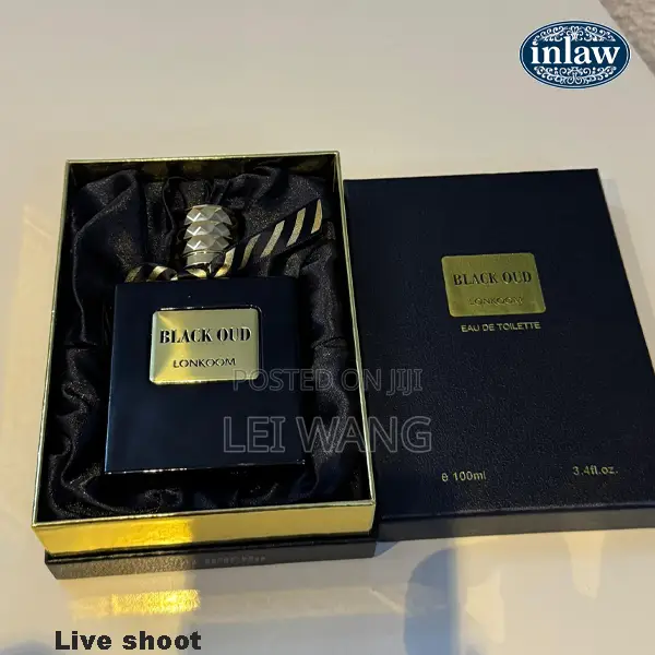 Lonkoom Black Oud Eau De Toilette Dior Sauvage Men Perfume 100ml