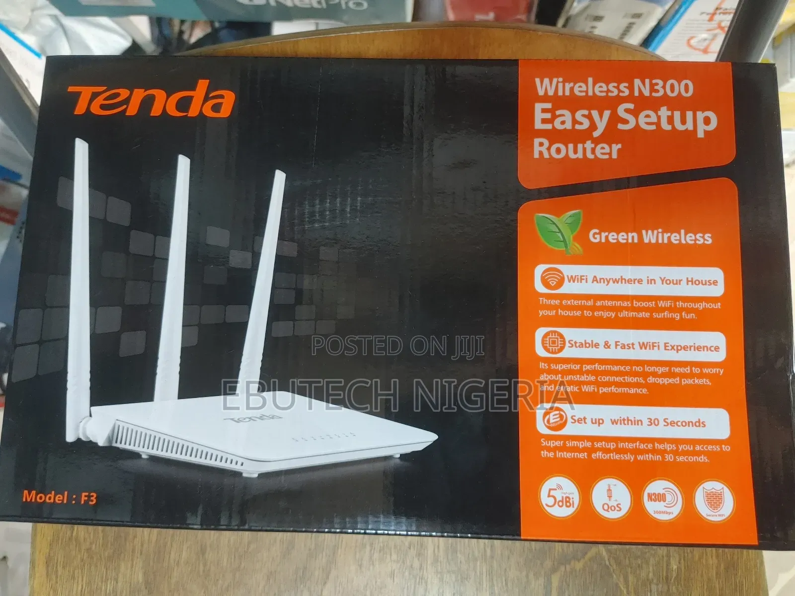 Tenda F3 300mbps Wireless Router