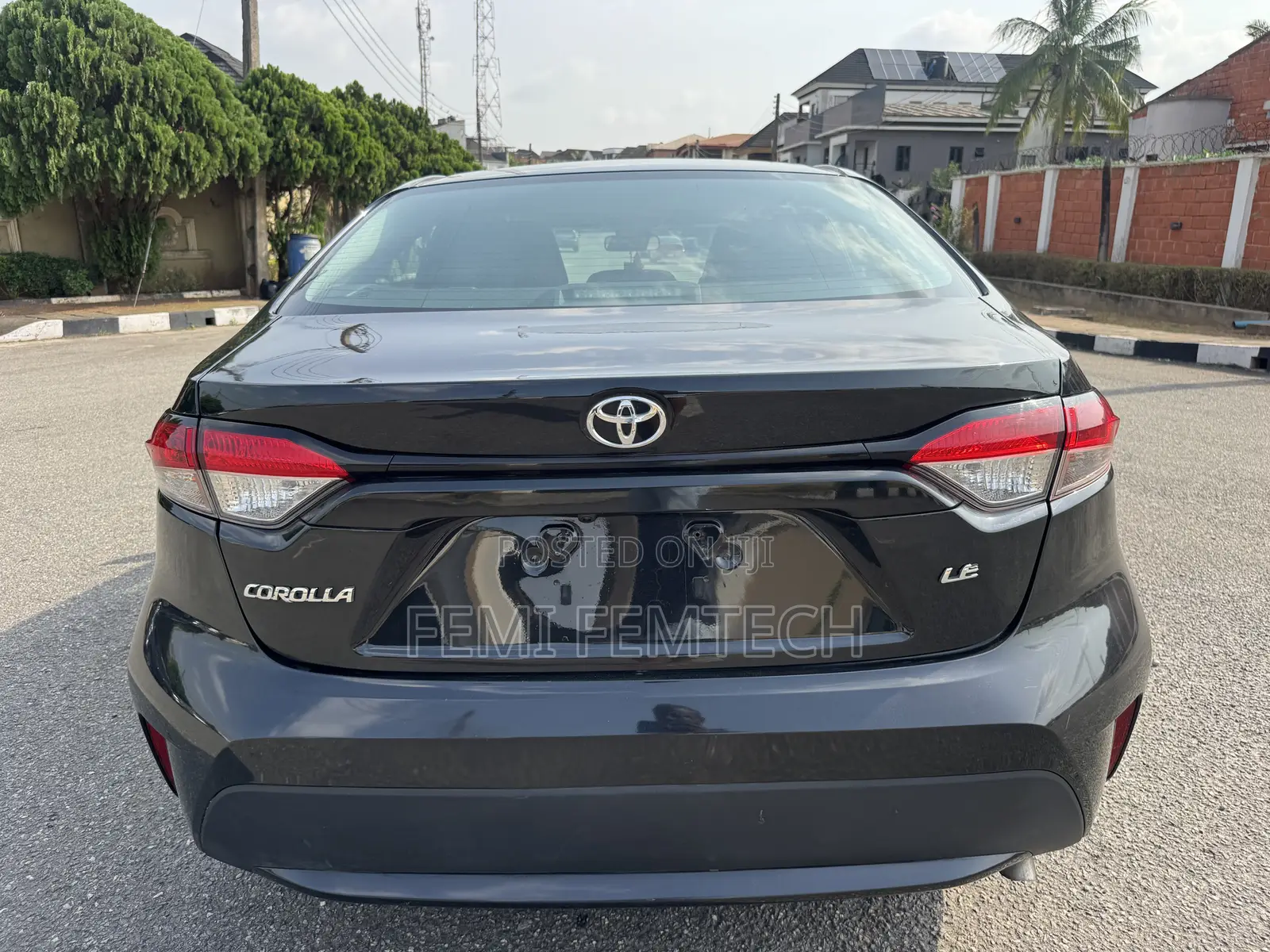 Toyota Corolla LE 2021 Black