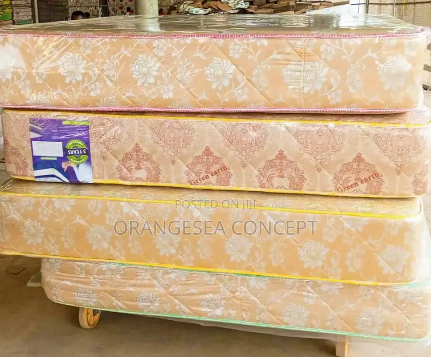 6x6x18 Semi Orthopedic Mattress (Payment on Delivery Within Lagos)
