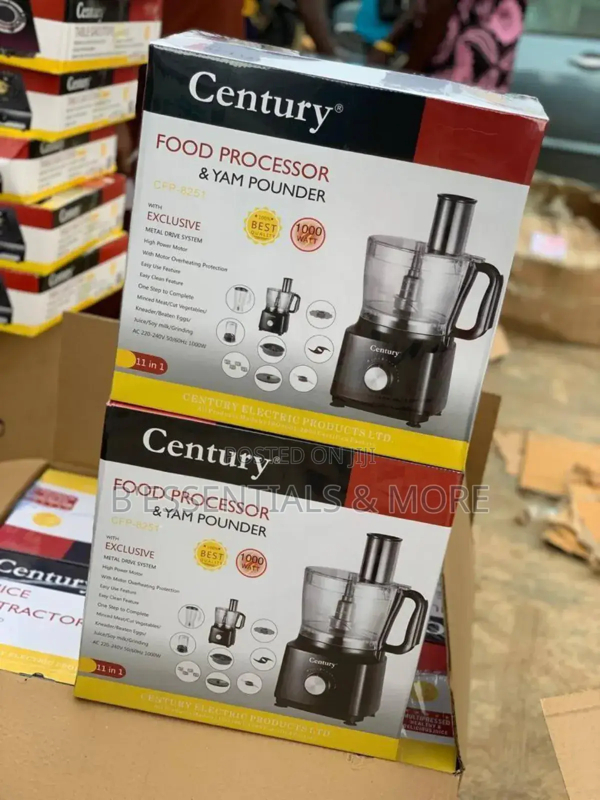 Century Food Processor and Yam Pounder