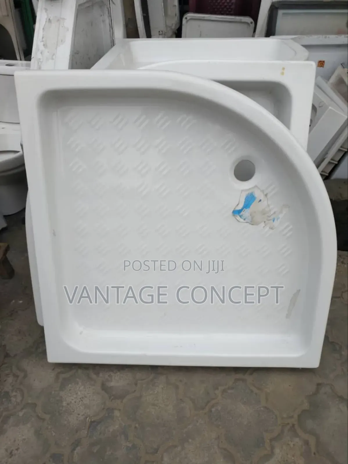 90*90 Acrylic Shower Tray