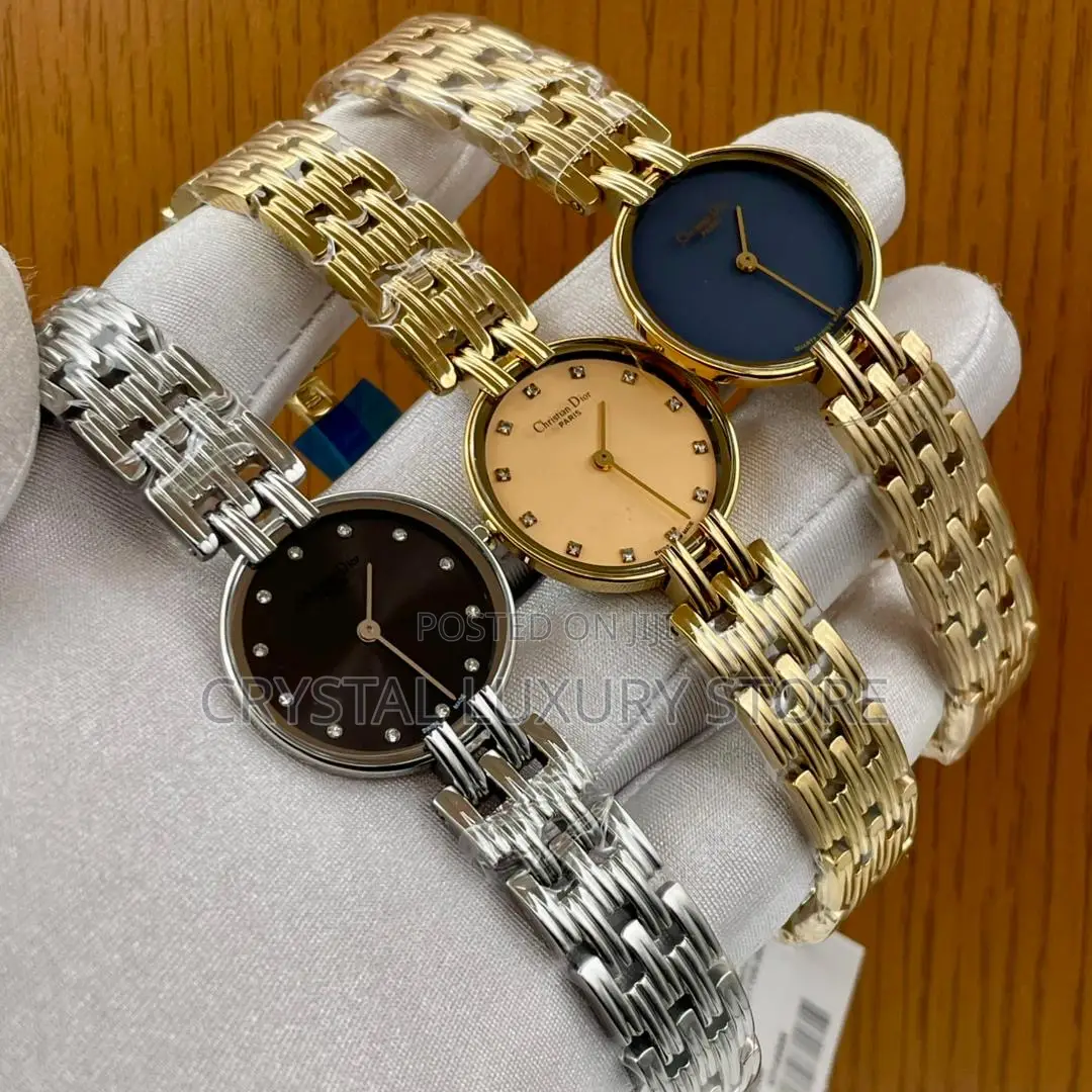 Dior Quality Luxury Ladies Chain Strap Wristwatch