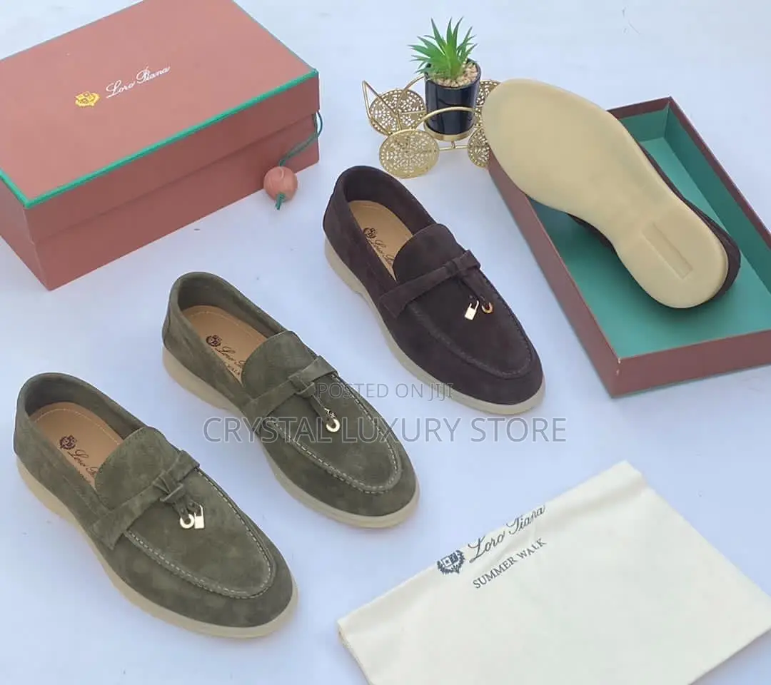 Loro Piana Quality Luxury Men Shoe
