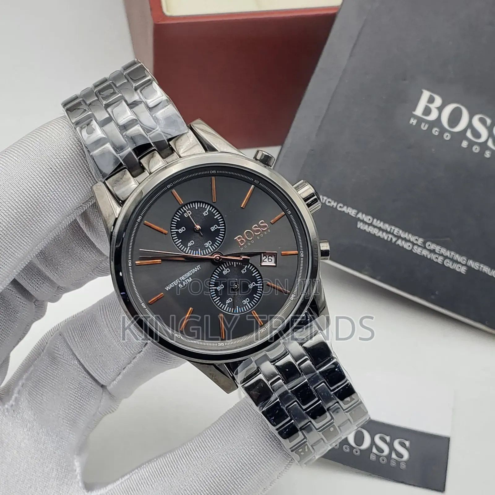 Hugo Boss Chain Wristwatch