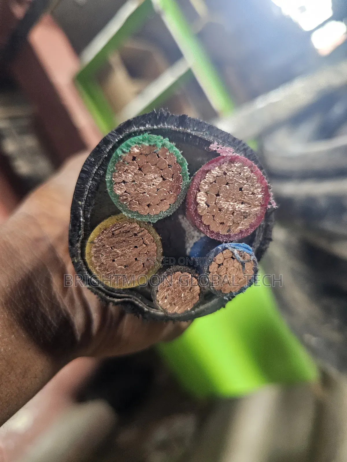 240mm 3c + 120mm 2c Armored Cable