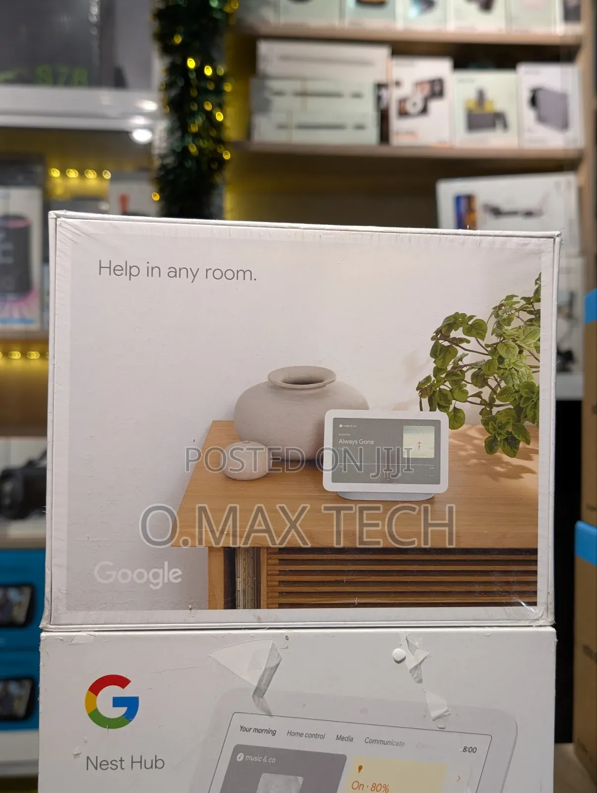 Google Nest Hub 7” Smart Display With Google Assistant - 2nd Gen