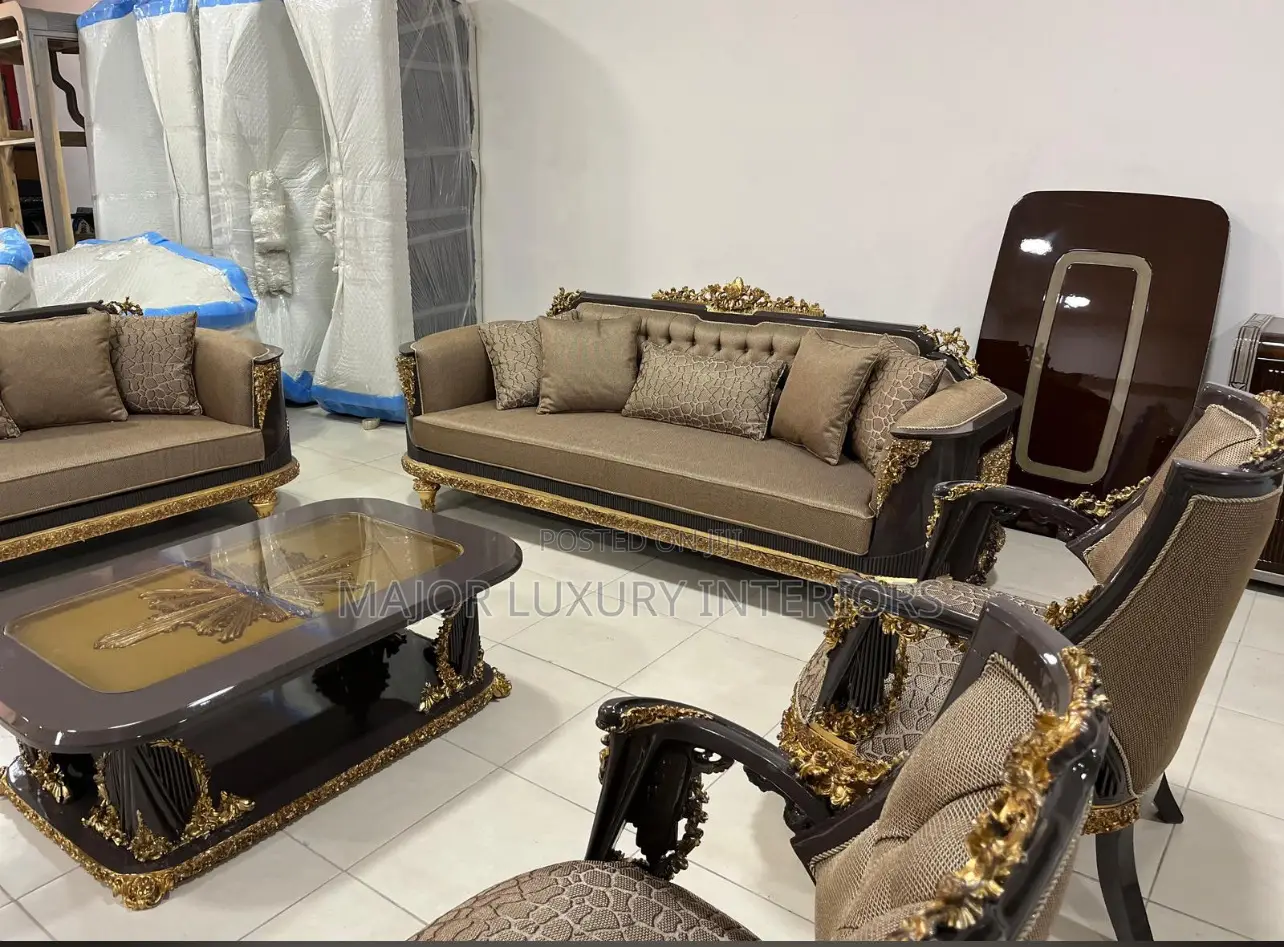 Newest Design Turkey Royal Chair Complete Set