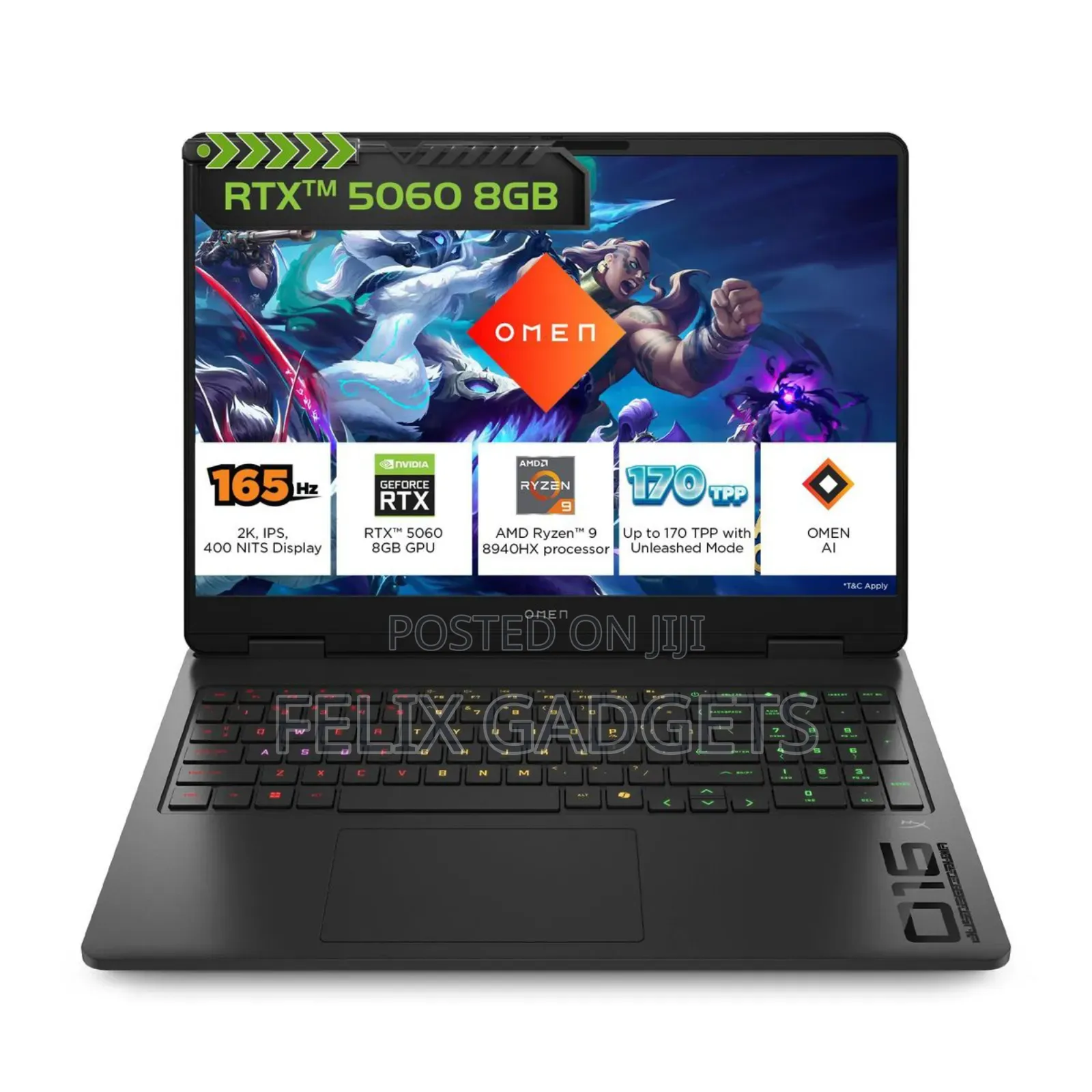 New Laptop HP Omen 16 16GB Intel Core Ultra 7 SSD 1T