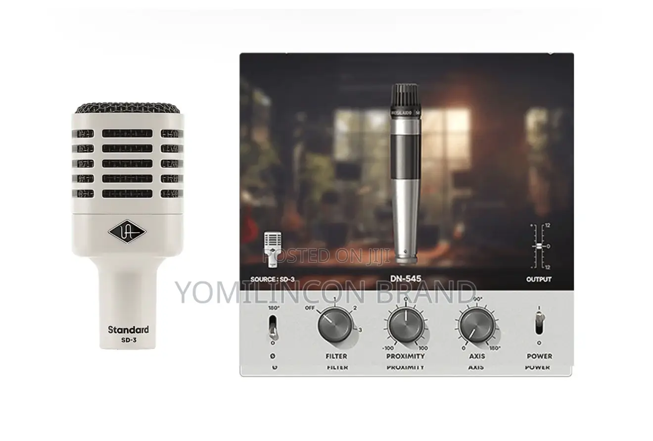 Uad Sd-3 Dynamic Microphone With Hemisphere Modeling