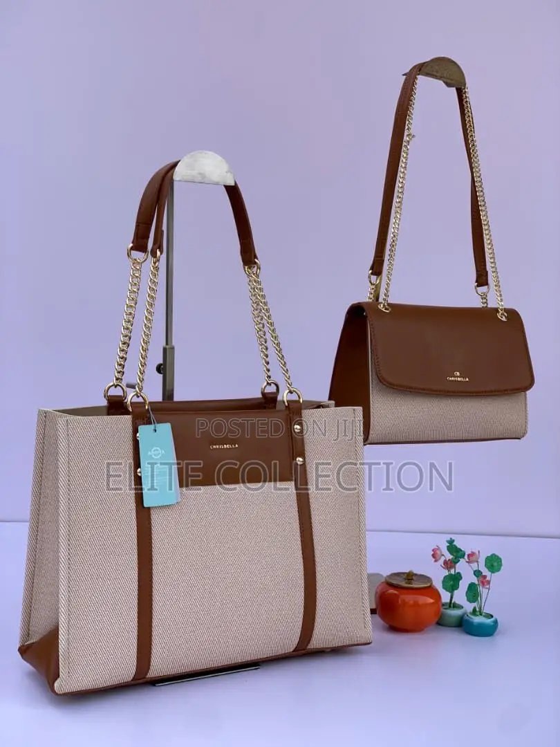 Original Chrisbella Bag Available in Size: Big -2in1 Set
