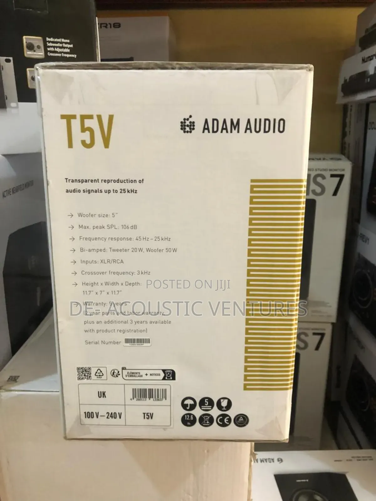 Adam Audio T5v Five Inches Studio Monitor
