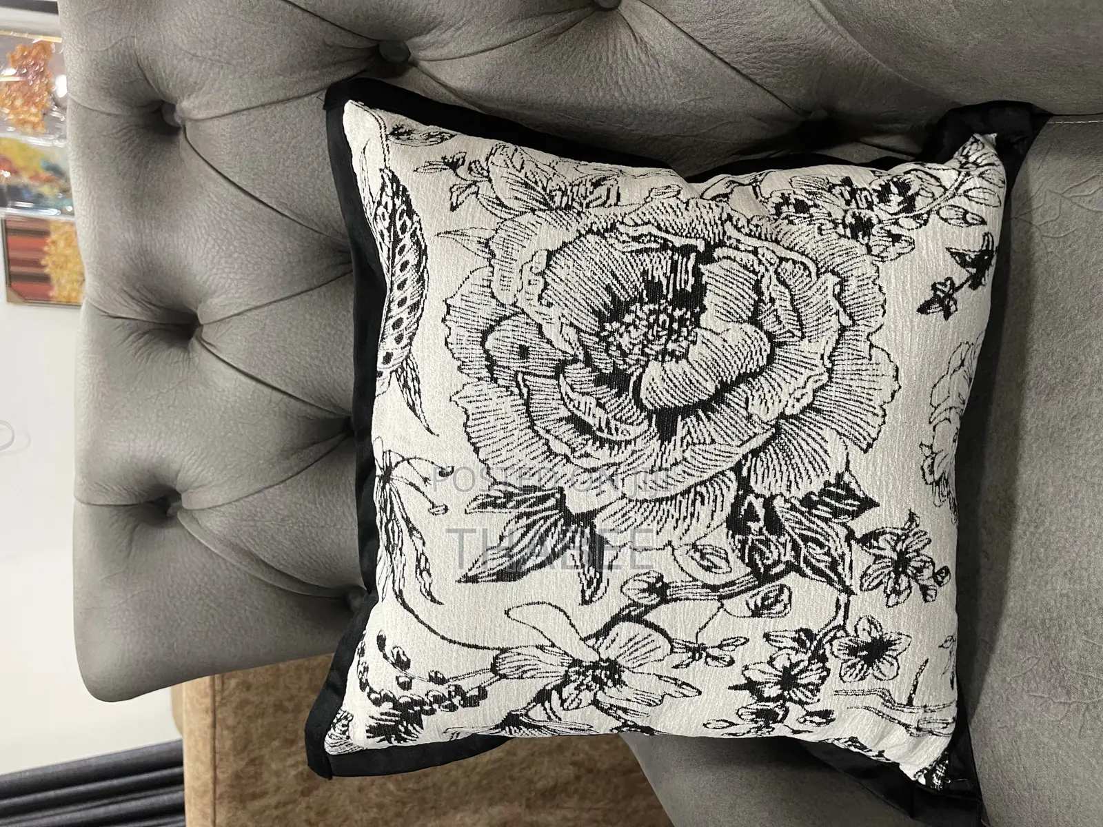 Black and White Throw Pillows