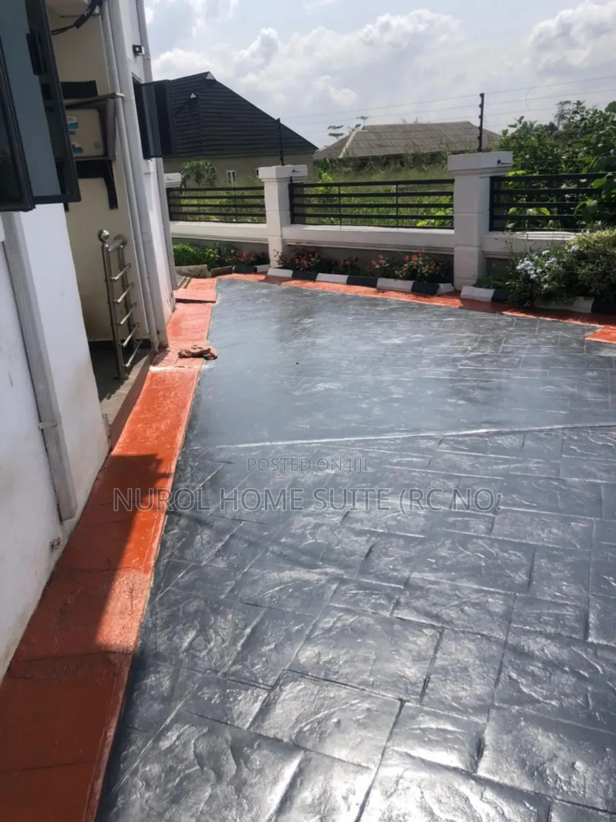 Stamped Concrete Floor Installation Design