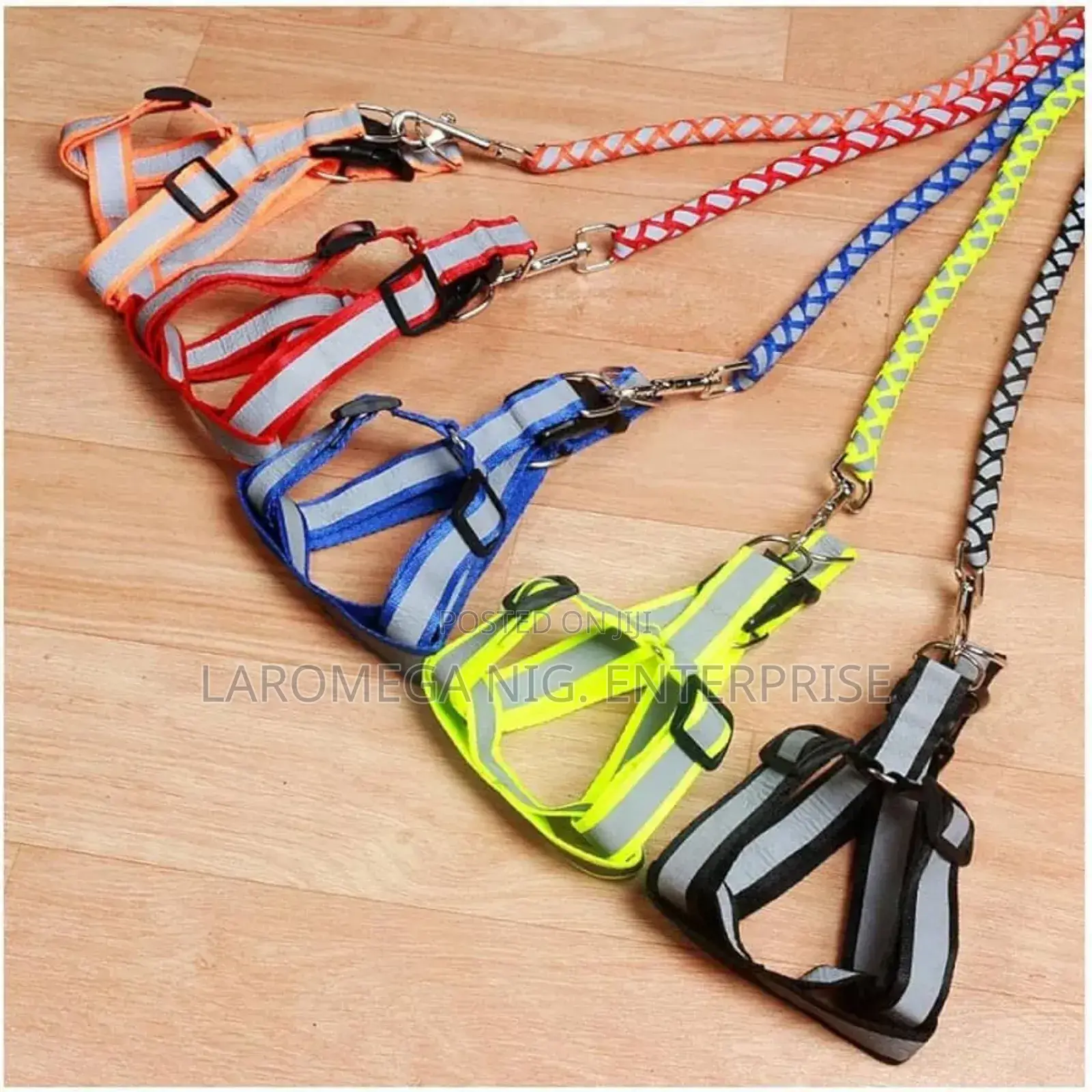 Premium Reflective Dog Harness – No-Pull Safety Leash S