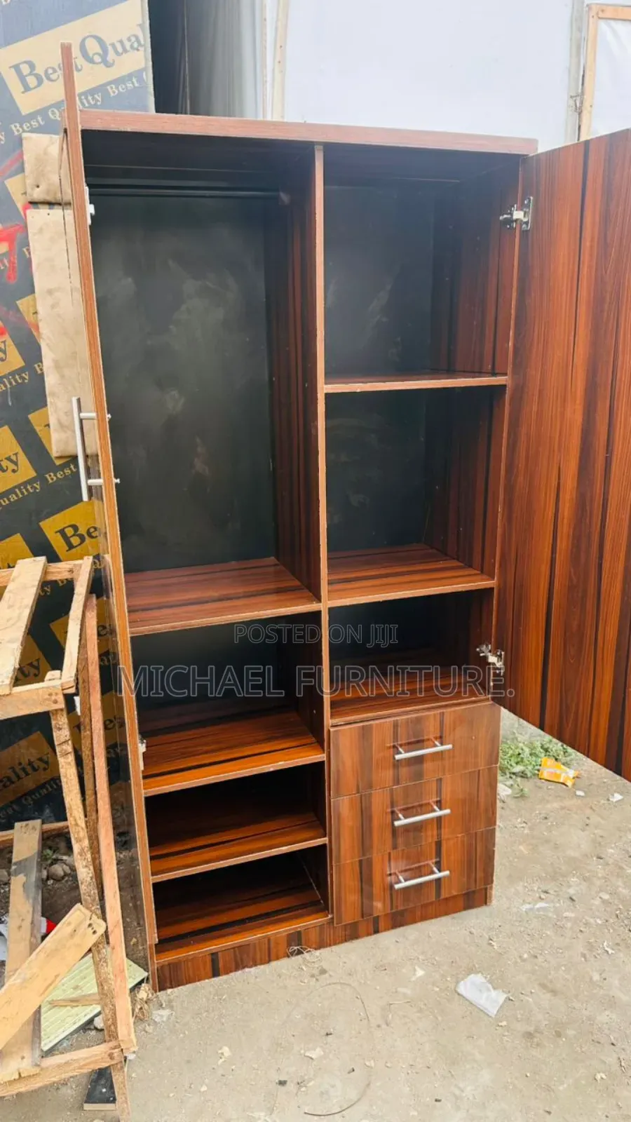 Mini Bedroom Sized 3 by 6 Wardrobe