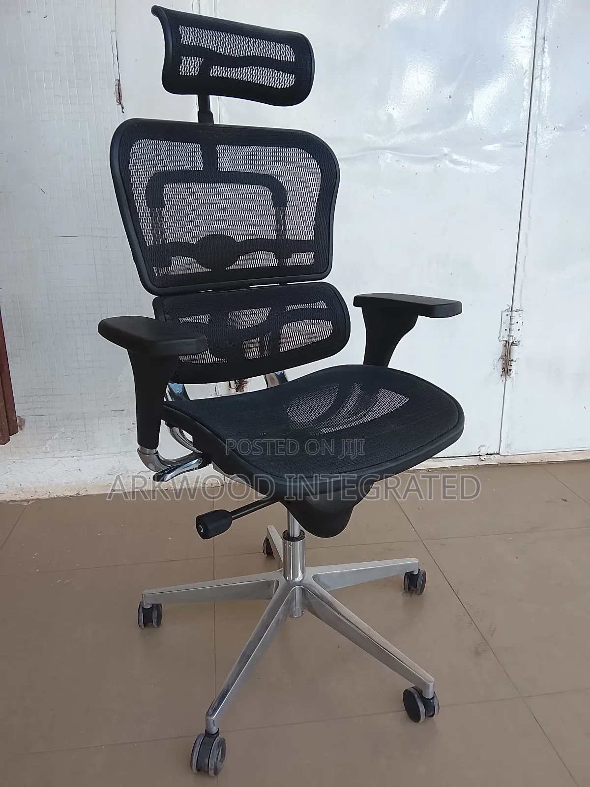 Ergonomic Mesh Chair With Adjustable Support Seat, Big Mechanism