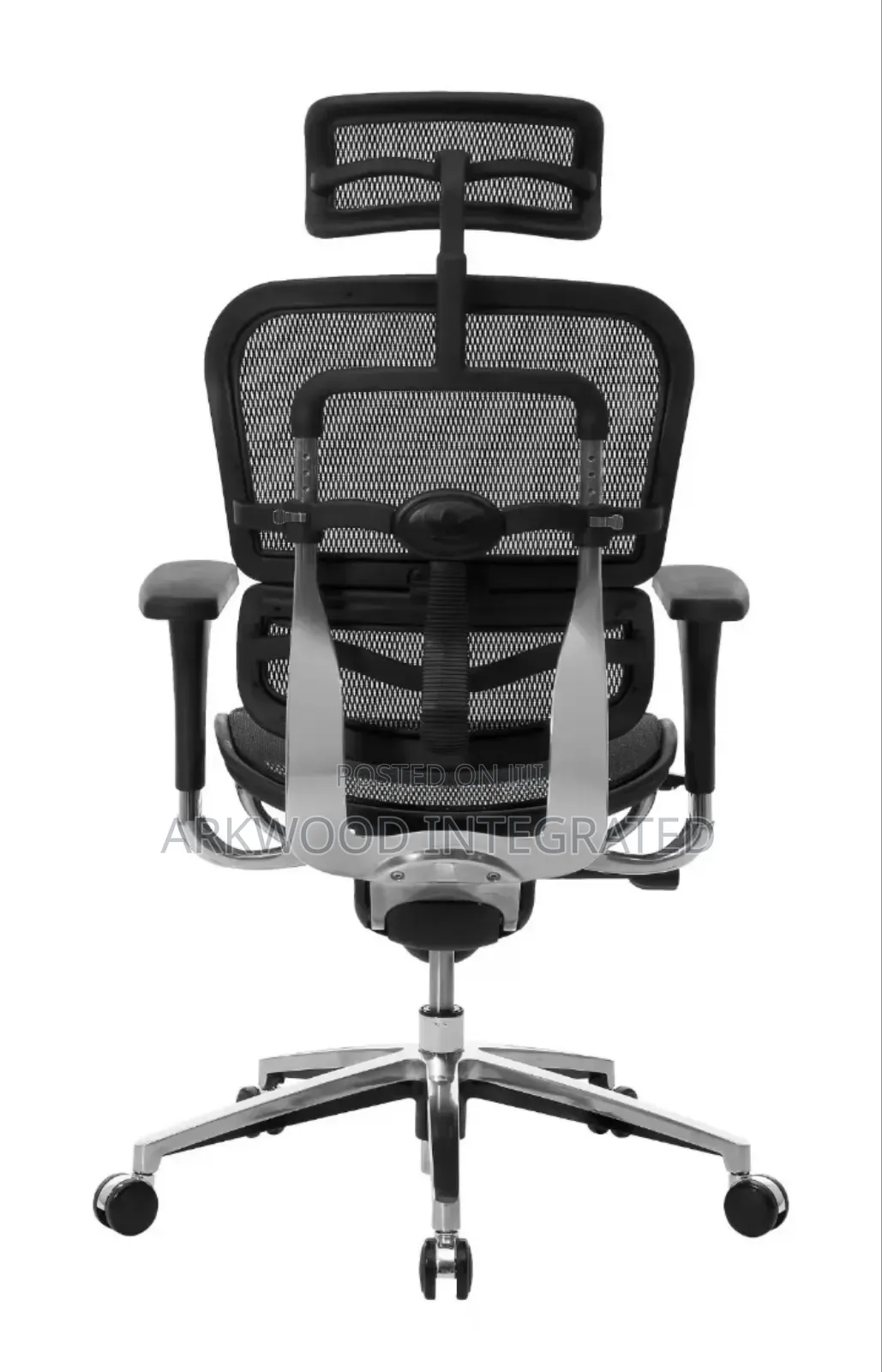 Ergonomic Mesh Chair With Adjustable Support Seat, Big Mechanism