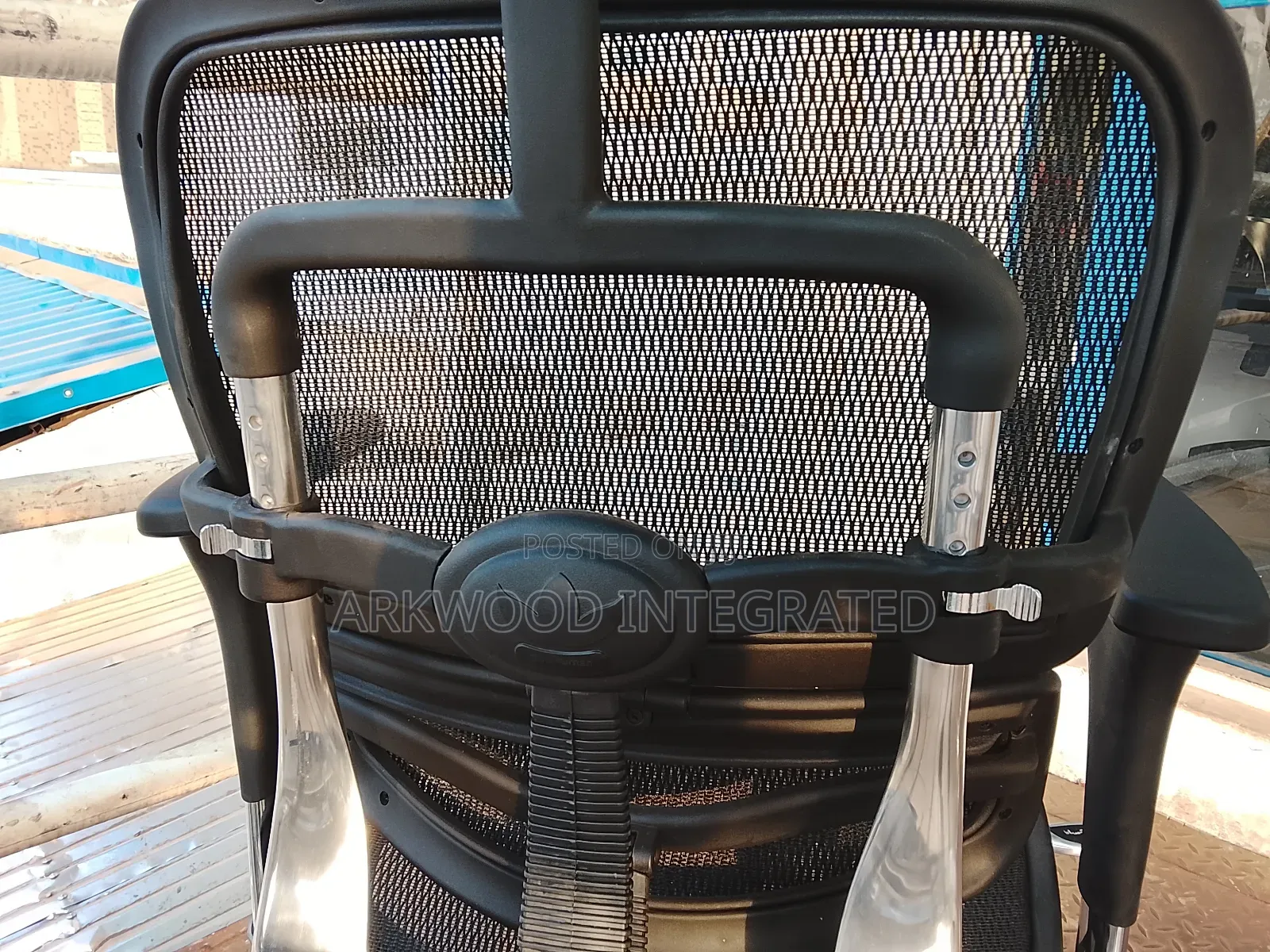 Ergonomic Mesh Chair With Adjustable Support Seat, Big Mechanism