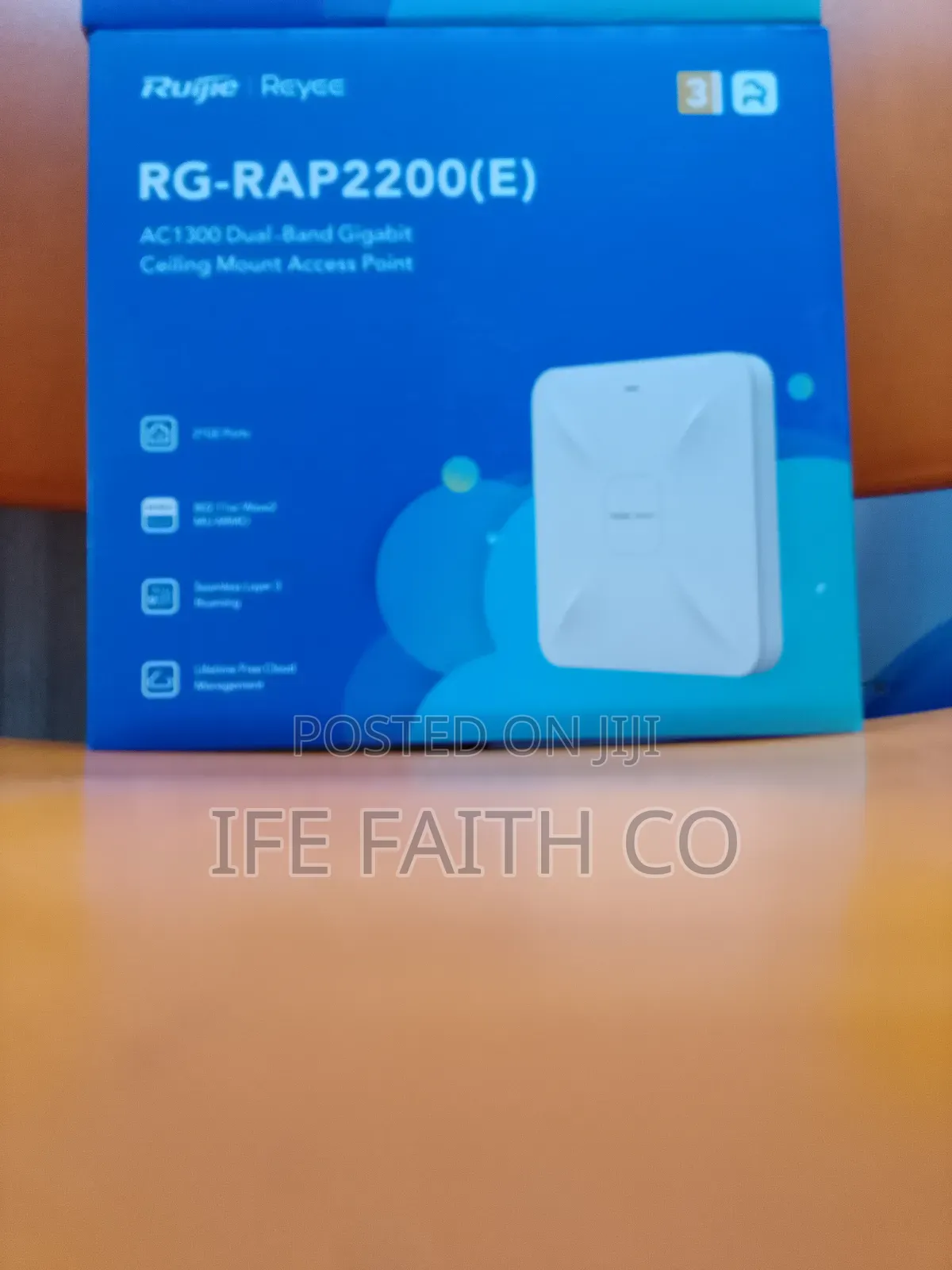 Rg-Rap2200(E) Reyee Wi-Fi 5 1267mbps Ceiling Access Point