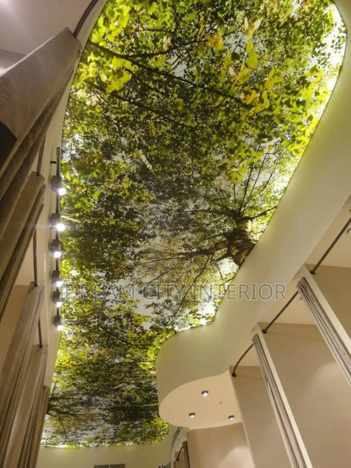 3d Interior Stretch Ceiling
