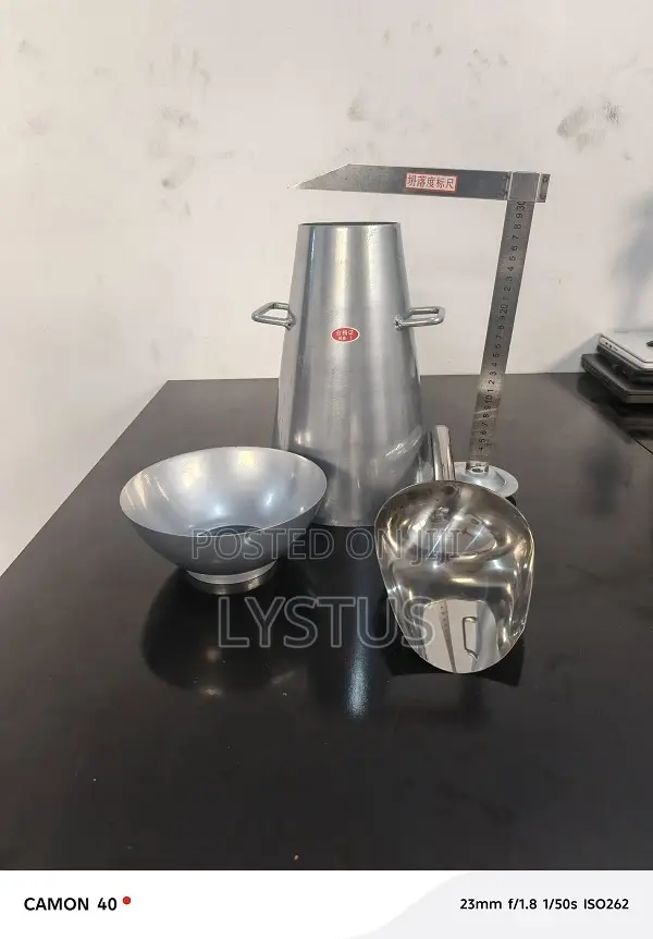 Stainless Steel Concrete Slump Cone Apparatus Test Set